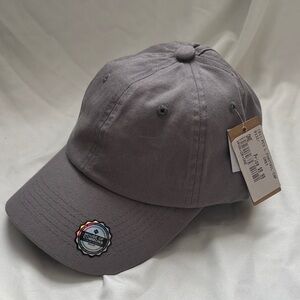 Gray Baseball Cap/ Ponytail slot